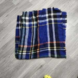 Plaid Multicolor Scarf